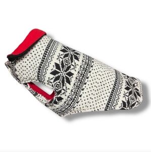 FIRST CLASS FIDO Fleece Lined Fair Isle Sweater Vest NWT!